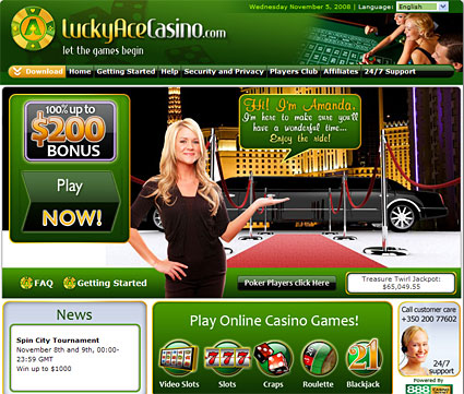 LuckyAce Online Καζίνο