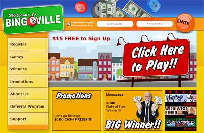 Bingo Ville - Online Bingo